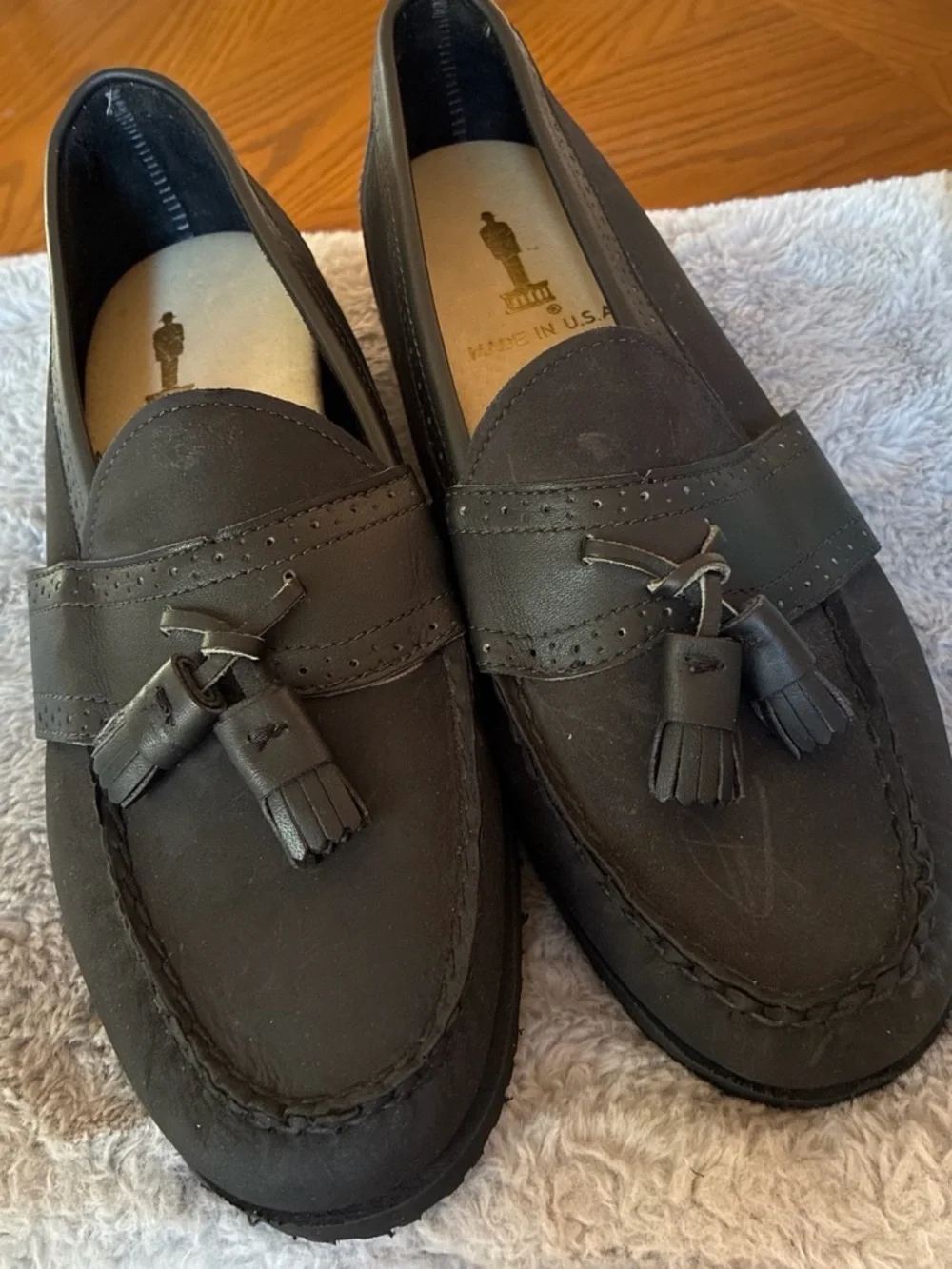 Classic Men’s Tassel Loafers in Dark Brown